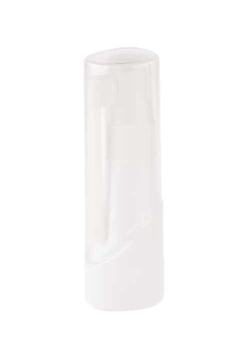 زجاجة رذاذ التهاب الأنف PE 25 مللي مع غطاء كبير وغطاء كبير