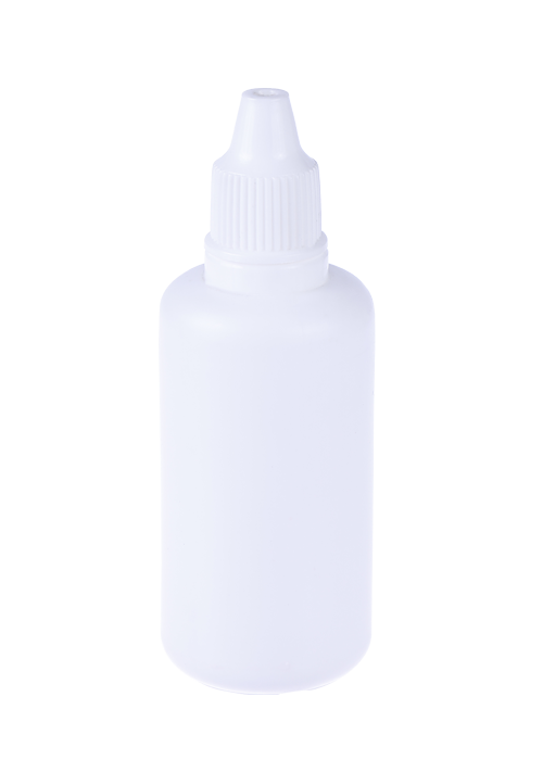 30-50 مللي زجاجة سائل PE تعبئة فرعية للحبر
