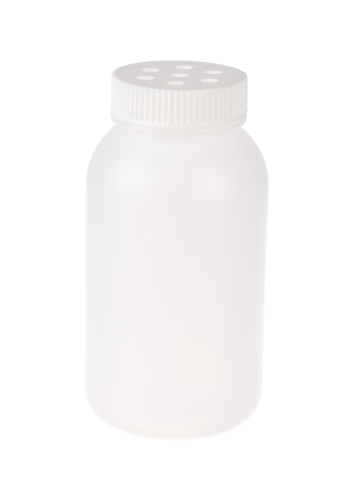 زجاجة بيولوجية للتغذية وتربية الحيوانات 200-500 مللي من البولي إيثيلين مع ثقوب