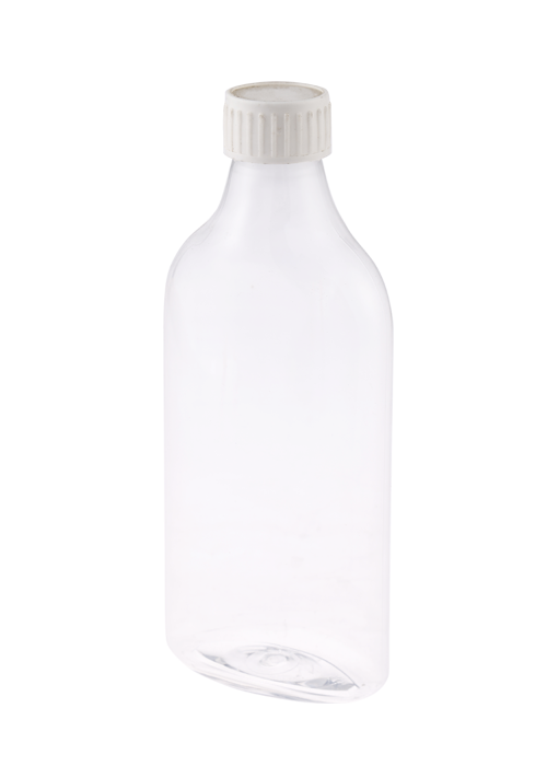 400 مل PET زجاجة المشروبات الشفافة السائلة الاستغناء عن زجاجة